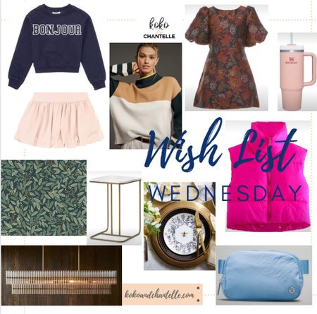 Our favorite day of the week is here! It’s time for #wishlist Wednesday! Y’all, @dillards has the cutest styles for girls and tweens right now please check out a few of my faves here. And of course some home decor I’m looking at for our home! The  cropped puffer vest I never got last year is still such a good price on @amazon and comes in all the colors 

#LTKhome #LTKsalealert #LTKSeasonal