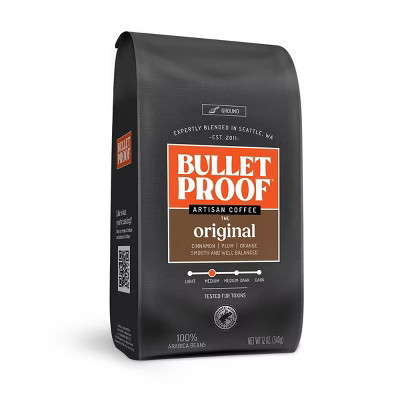 Bulletproof Original Medium Roast Ground Coffee -12oz | Target