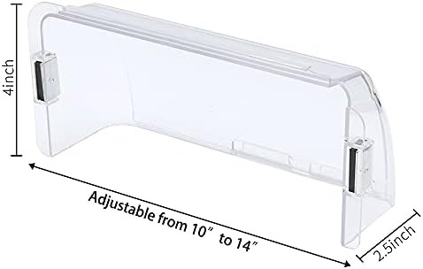 DGQ Unbreakable Air Deflector 10" to 14" Adjustable Heat and Air Vent Deflector Magnetic for Floo... | Amazon (CA)