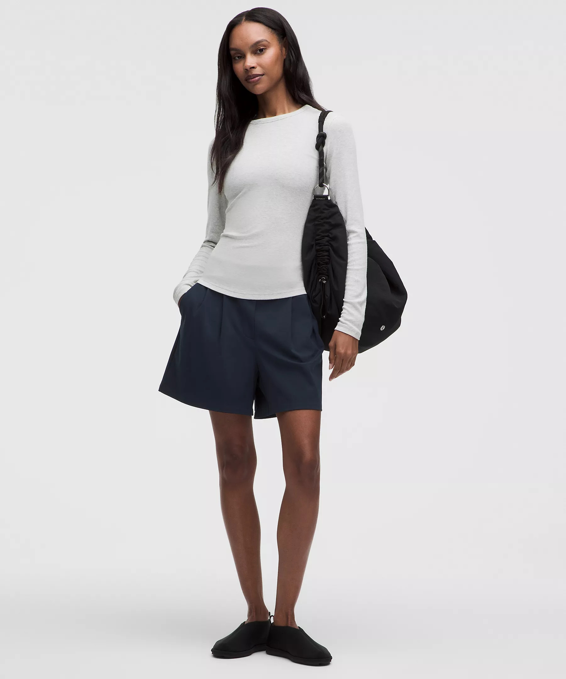 Daydrift Pleated High-Rise Short 5" | Lululemon (US)