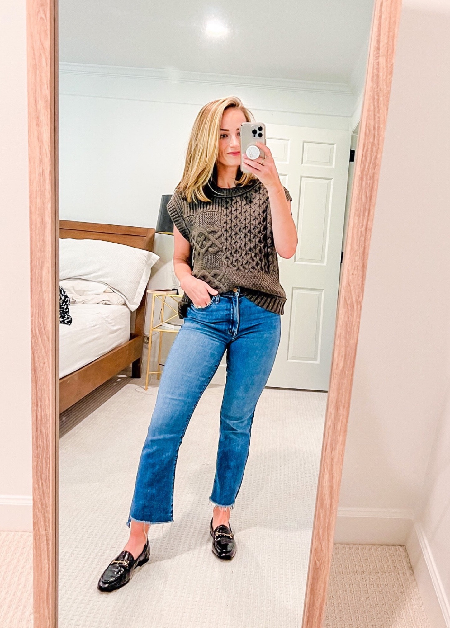 My MOTHER jeans are on MAJOR sale. This pair is the Insider Crop Step, which is included in the massive Mother Cyber Week Sale. Sizes are FLYING. I wear a 25, my true size. 

#LTKCyberweek #LTKSeasonal #LTKsalealert