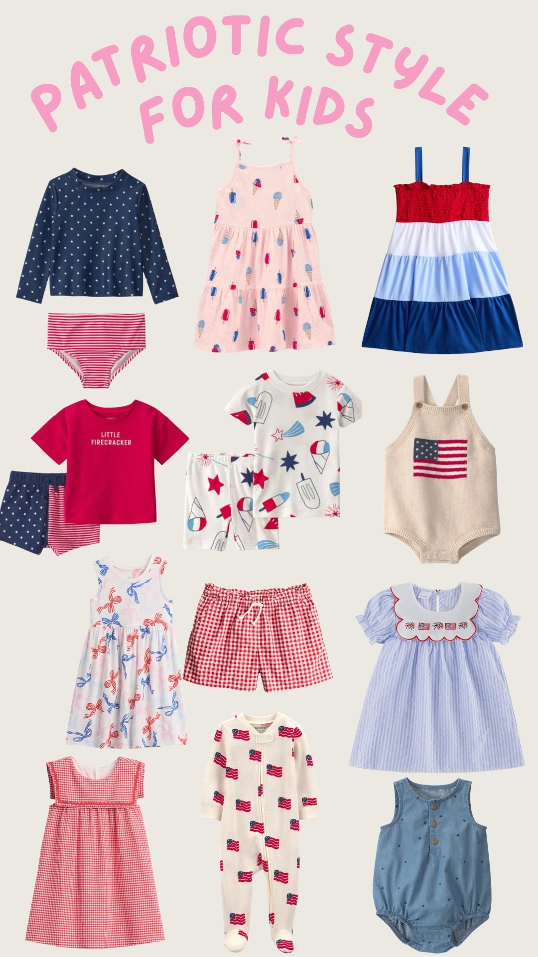 Patriotic style for kids that I’m loving for the 4th!

#LTKSeasonal #LTKBaby #LTKKids