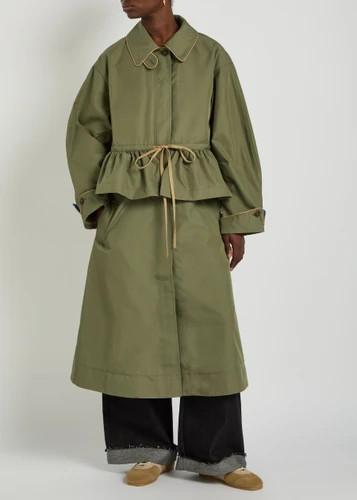 Myrtle multi-way cotton-blend trench coat | Harvey Nichols