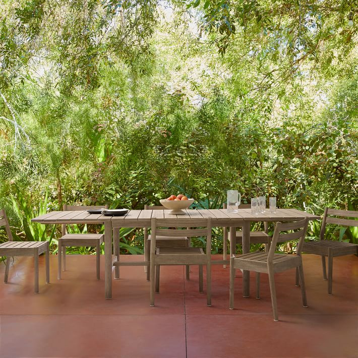 Hargrove Outdoor Stacking Dining Chair (Set of 2) | West Elm (US)