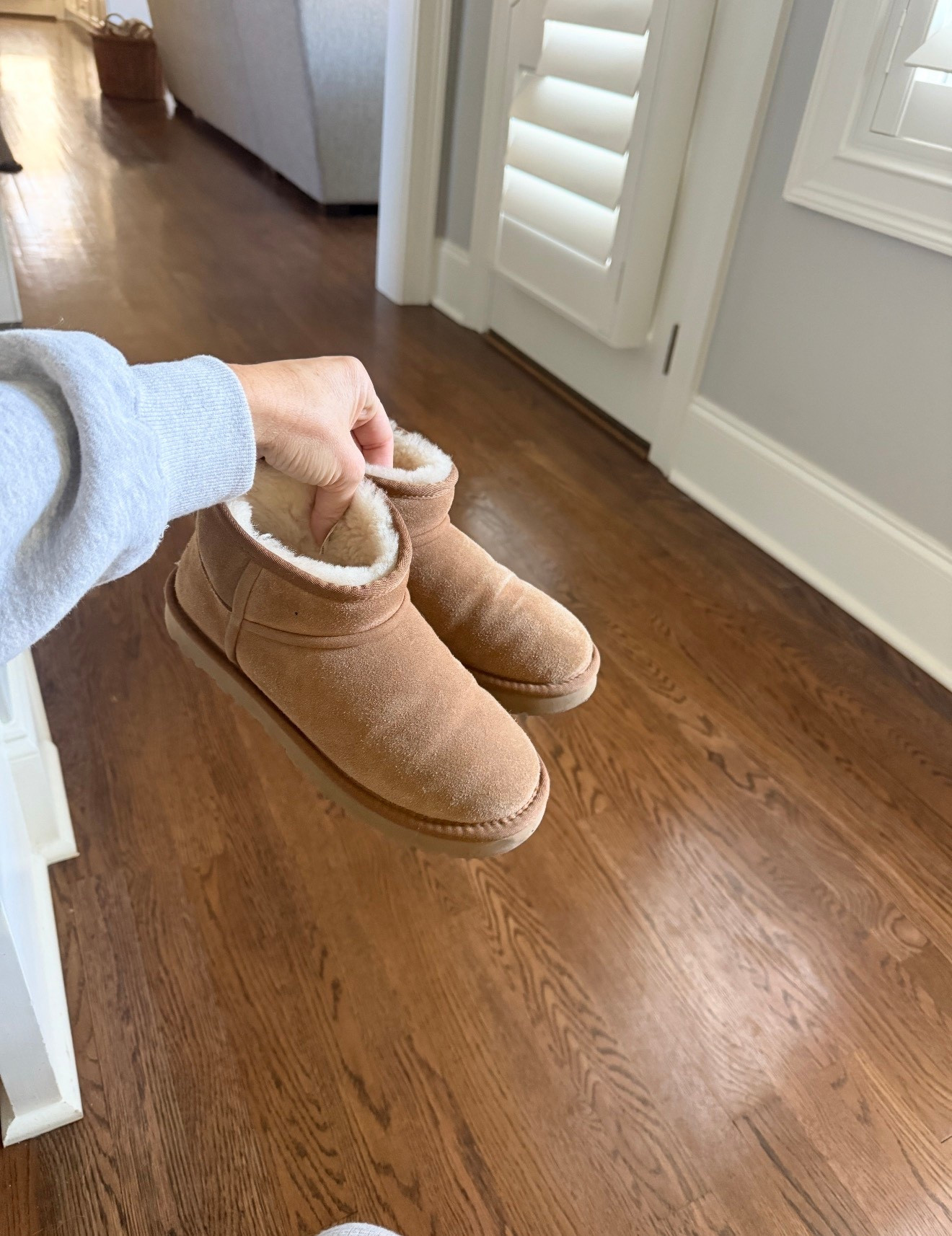 I bought these for my daughter last year, they are leather outer and 100% Australian shearling for less than 1/2 the price of Uggs. I told her that they are REAL Australian boots and now she thinks they are cooler ha. TikTok found them so I’m buying two pairs now before they sell out.

#LTKGiftGuide #LTKmomlife #LTKHoliday