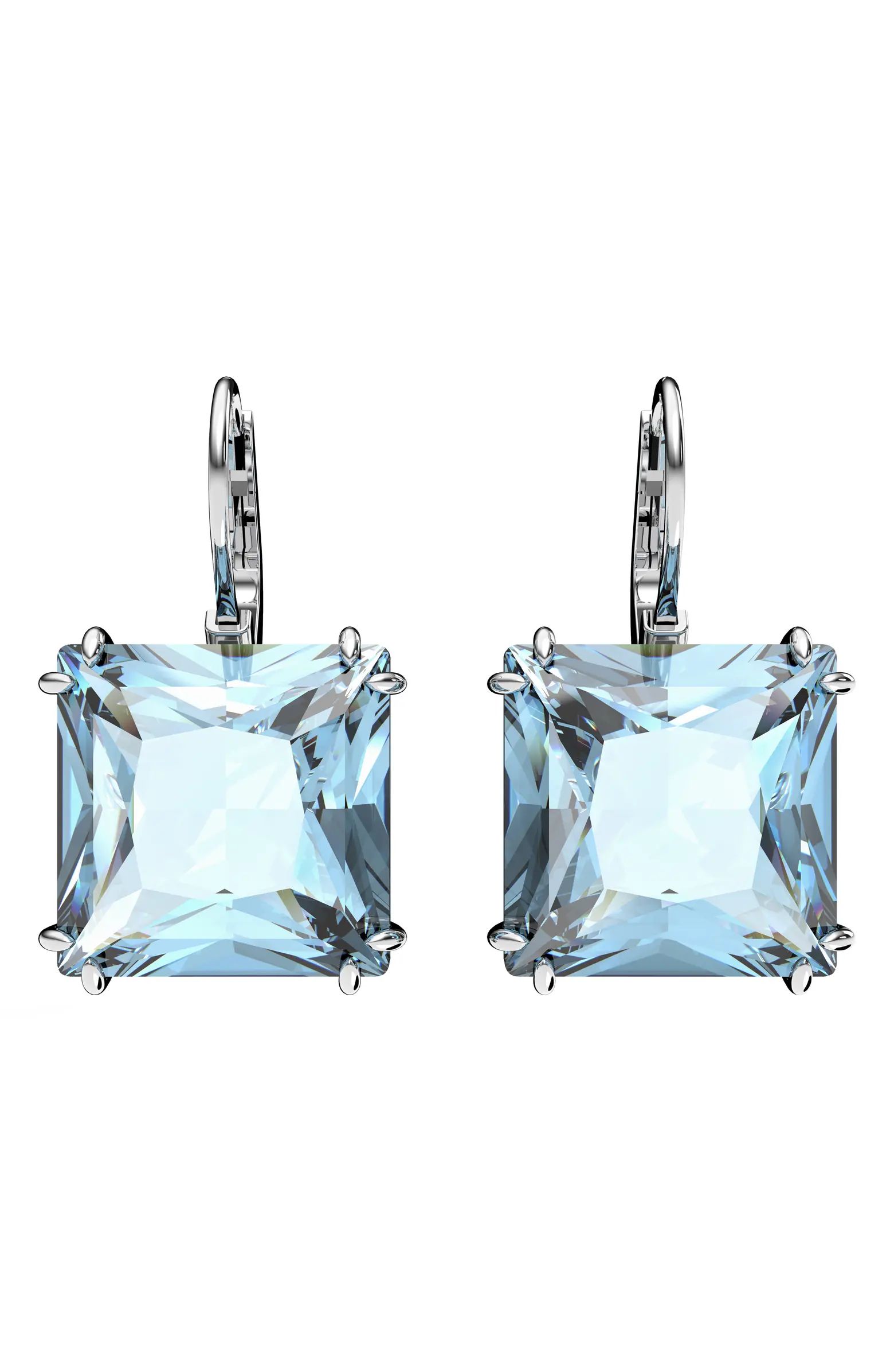 SWAROVSKI Millenia Square Crystal Drop Earrings | Nordstrom | Nordstrom
