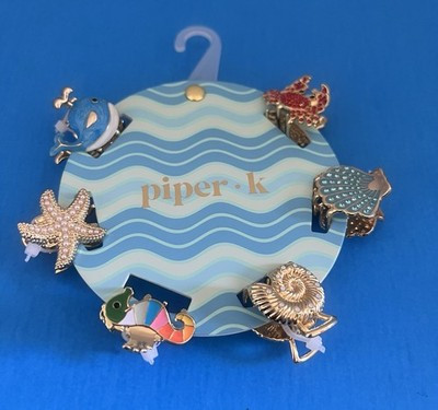 piper.k Hair Clips Ocean Style Multi Color & Shape New | eBay | eBay US