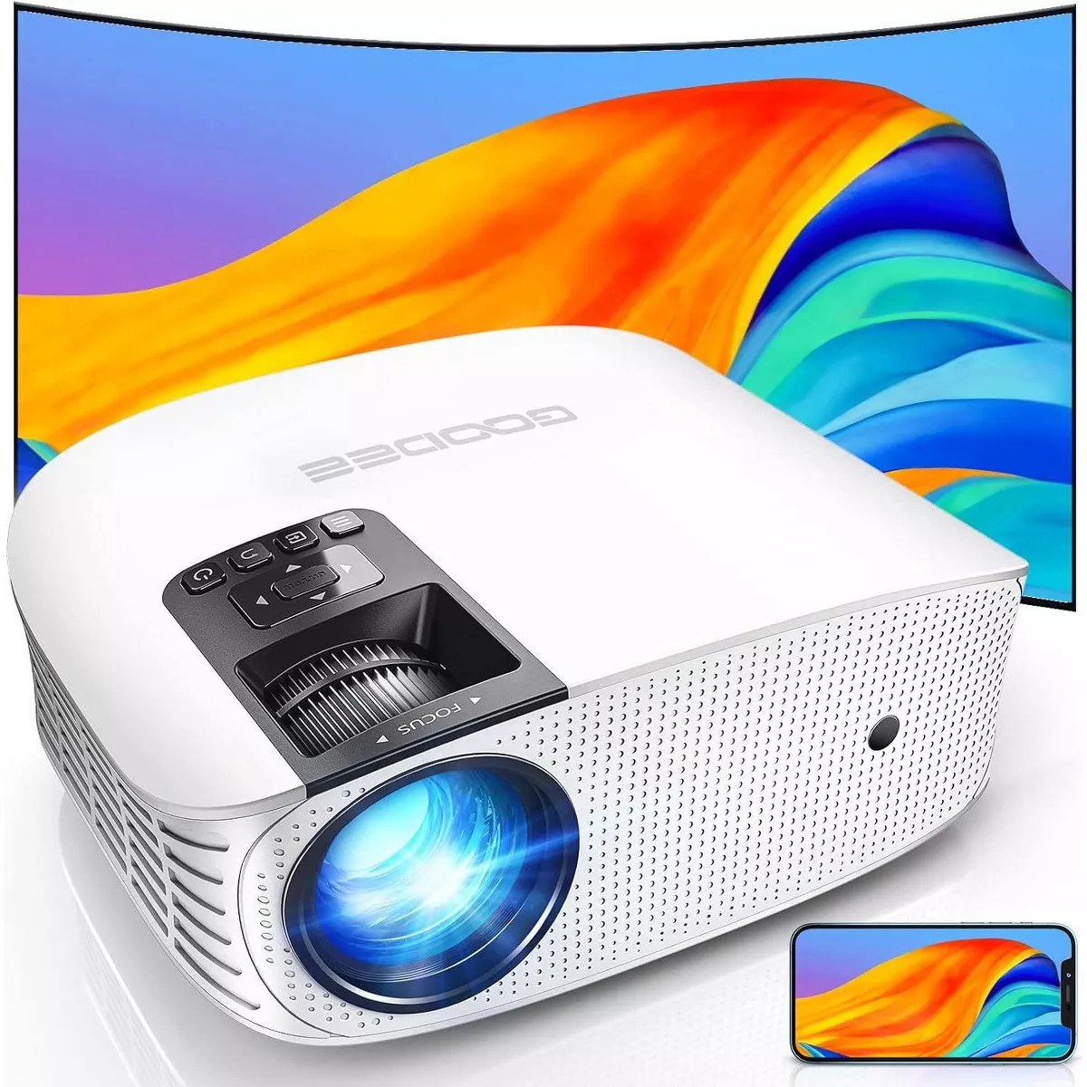 ELEPHAS Projector 4K WiFi And Bluetooth Supported, FHD 1080P Mini Projector, 5G Video Projector F... | Target