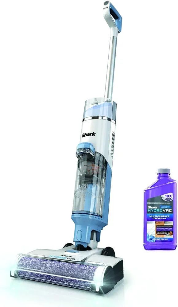 Shark WD201 HydroVac Cordless Pro XL 3-in-1 Vacuum, Mop & Self-Cleaning System with Antimicrobial... | Amazon (US)