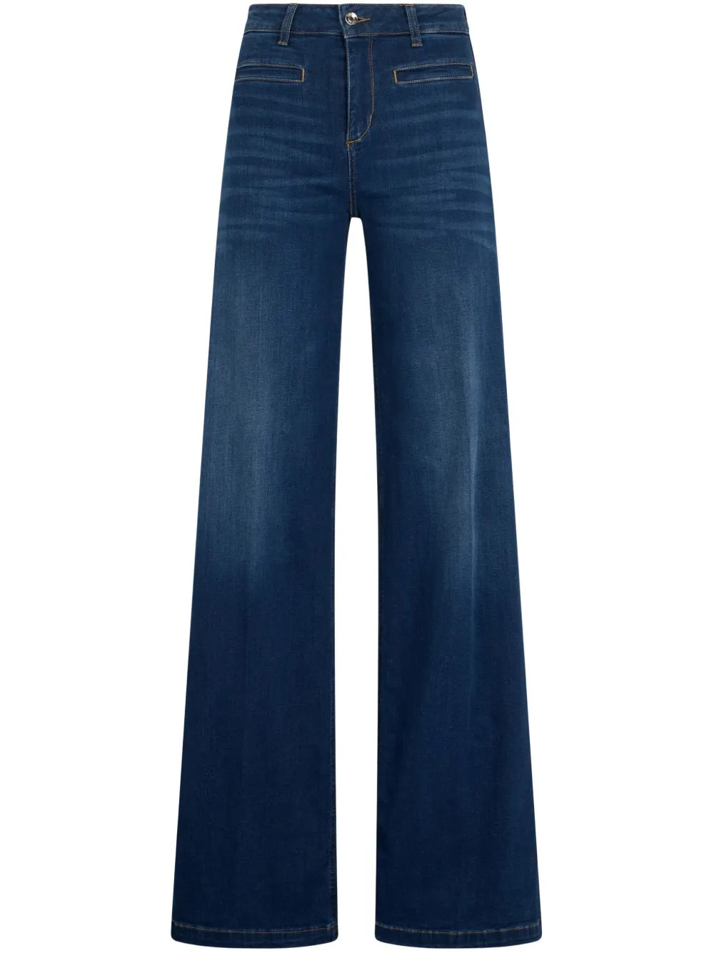 LIU JO high-rise Flared Jeans | Blue | FARFETCH TR | Farfetch Global