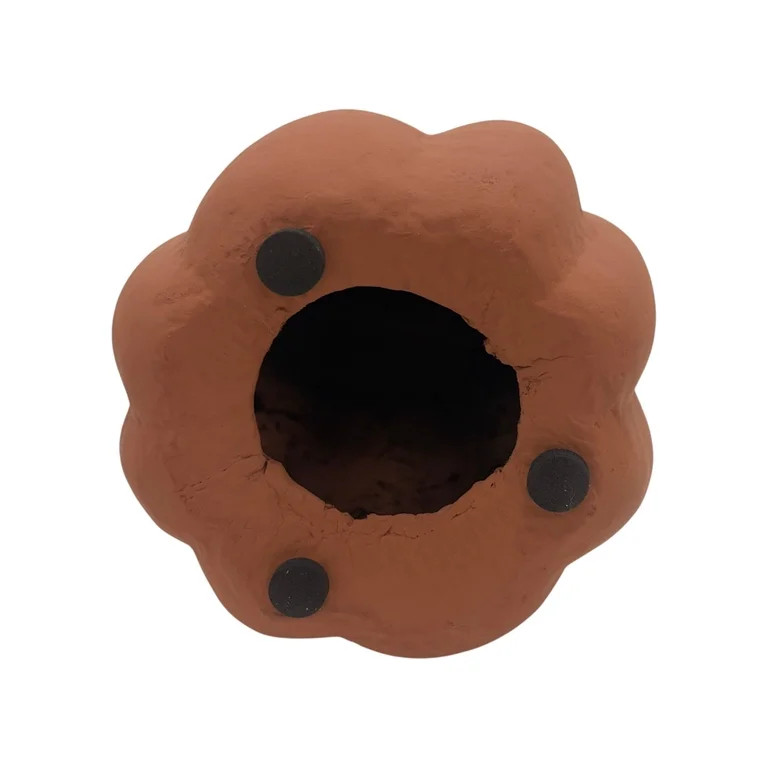 Paper Mache Jack-o'-Lantern Decoration, Brown, 12.5", Halloween by Way To Celebrate | Walmart (US)