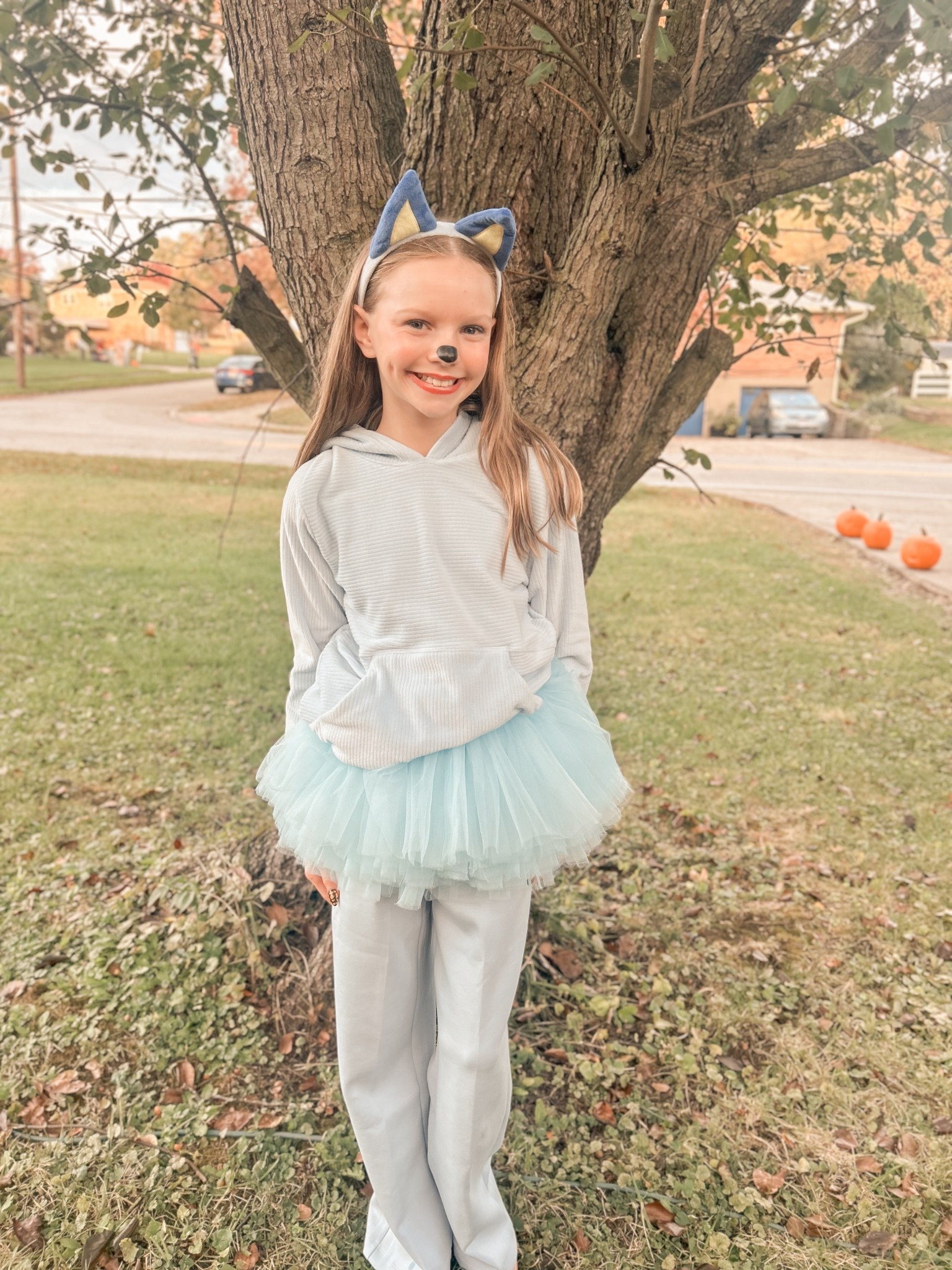 A warm fun and easy costume for a tween ...I present BLUEY! #ltkhalloween

#LTKKids #LTKHoliday