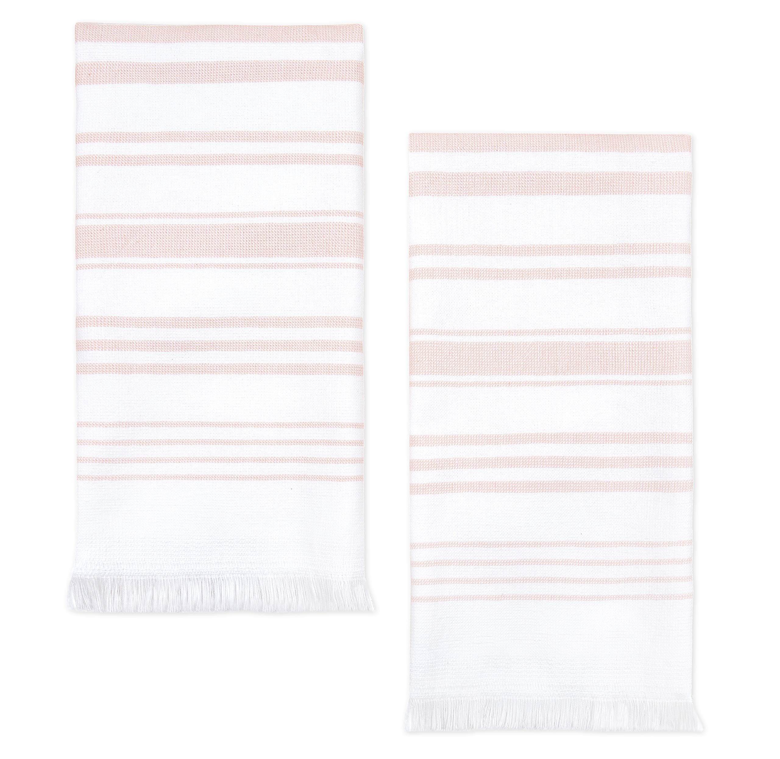 Amazon.com: Hand Towels for Bathroom Set of 2, 100% Cotton, 28x16 in, Turkish White Soft and Abso... | Amazon (US)