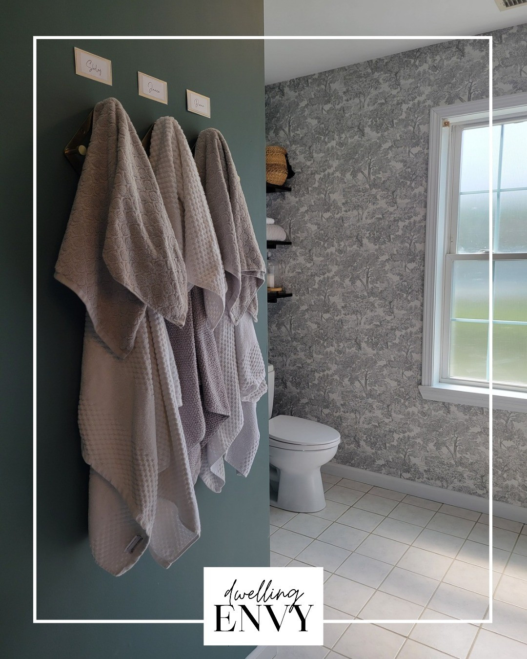 Our Guestbath Refresh | a little wallpaper can make such a difference 

#LTKStyleTip #LTKHome #LTKFindsUnder100