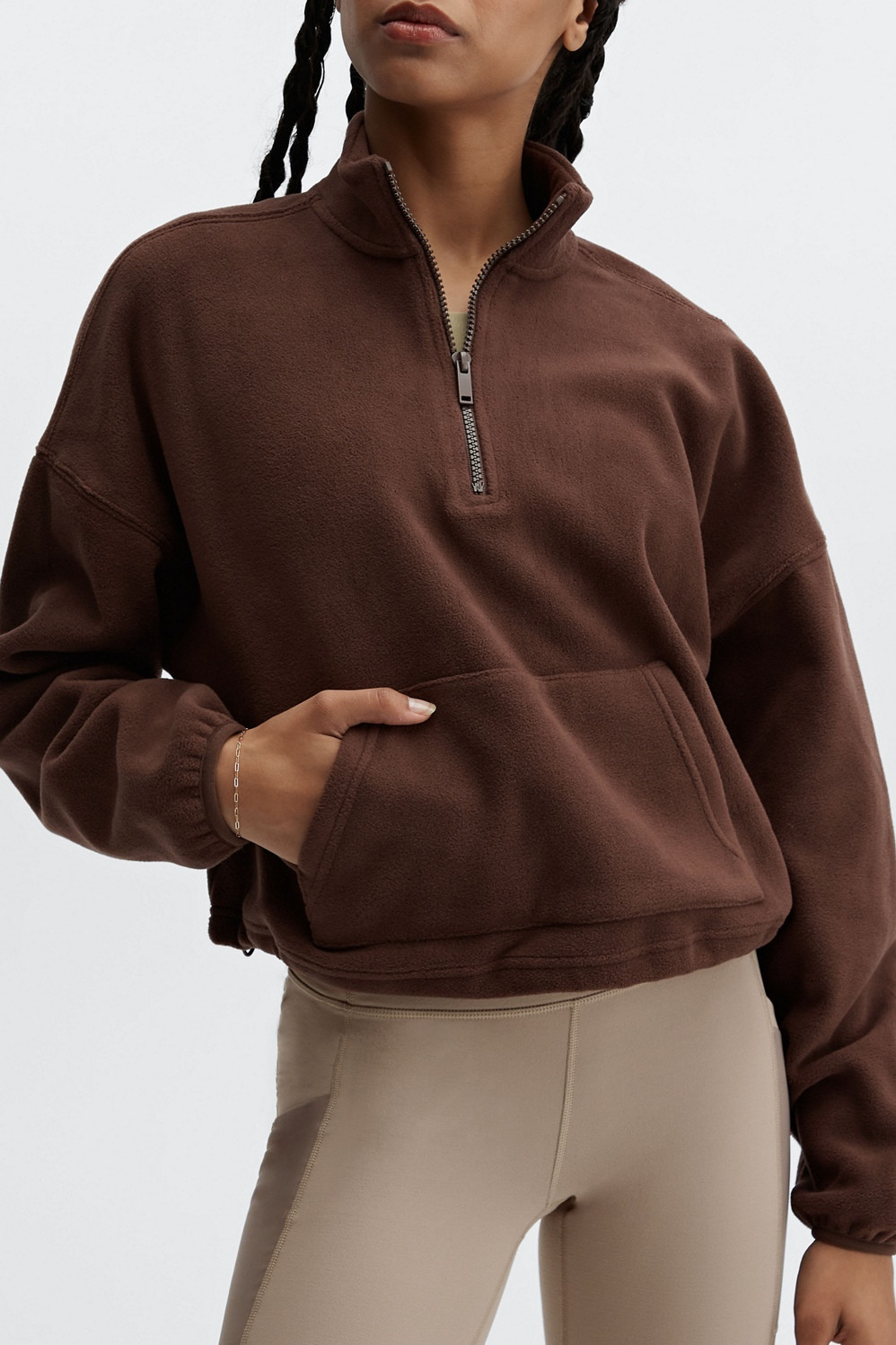 Rayne Polar Fleece 1/4 Zip | Fabletics - North America