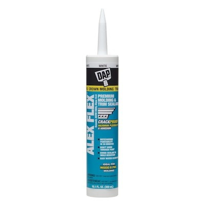 DAP Alex Flex 10.1-oz White Paintable Latex Caulk Lowes.com | Lowe's