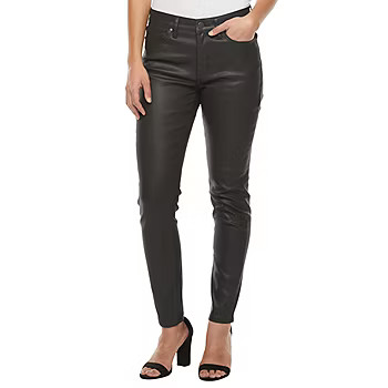 a.n.a-Womens High Rise Coated Skinny Jean | JCPenney