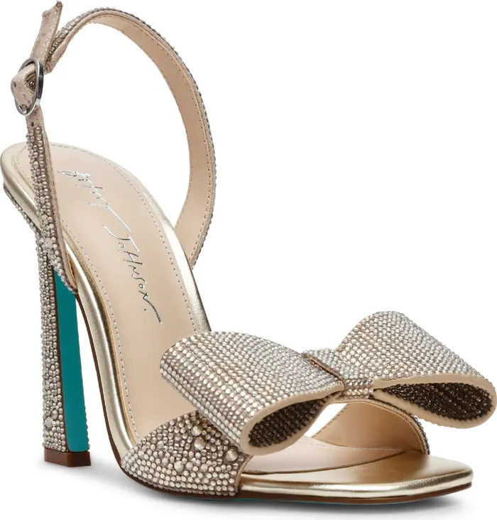 Joel Slingback Bow Sandal (Women) | Nordstrom