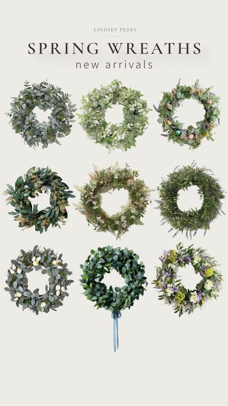 New arrival spring wreaths! 

Entry, front door, porch, wreath, Easter, target, studio McGee, mcgee and co, kirklands, Walmart, Amazon, home decor 

#LTKSpringSale #LTKfindsunder100 #LTKhome