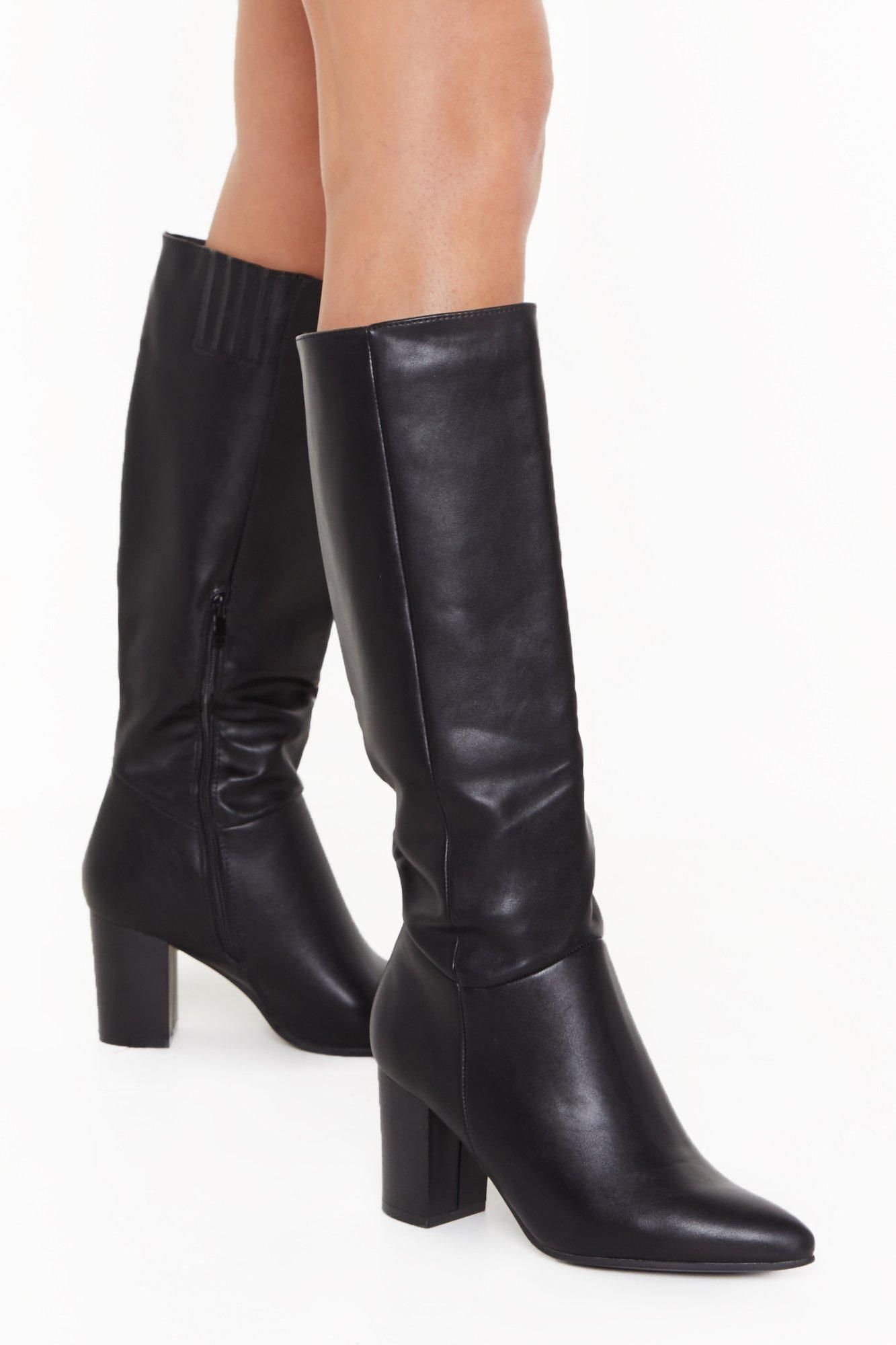 Stay Groovy Heeled Knee-High Boots | NastyGal (US & CA)