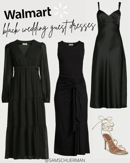 Black wedding guest dress from Walmart 



#LTKwedding #LTKfindsunder100 #LTKfindsunder50