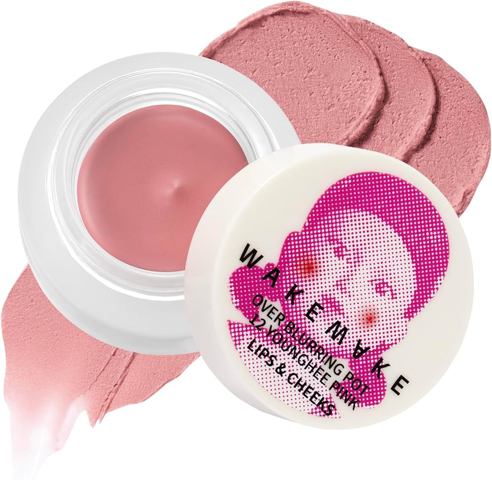 WM X NETFLIX SQUID GAME Over Blurring Pot 12 Younghee Pink | blurring pot, lips, cheek, wakemake | Amazon (US)