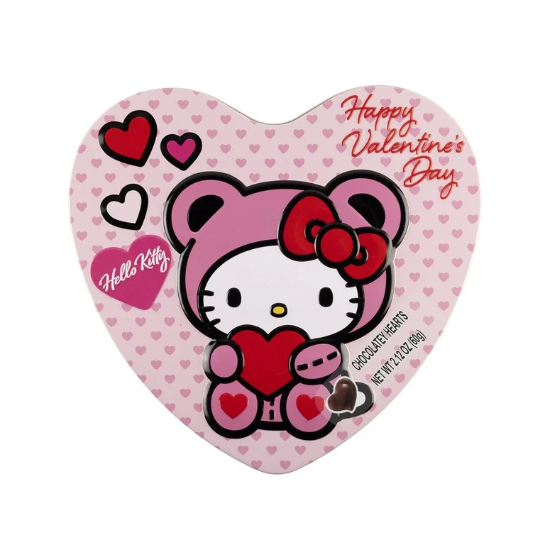 Hello Kitty Heart Tin with 10 pieces of Chocolate | Walmart (US)