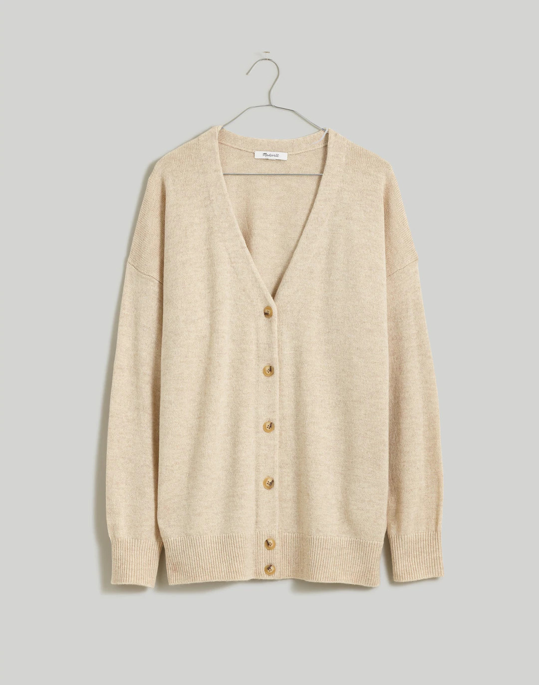 V-Neck Relaxed Cardigan | Madewell