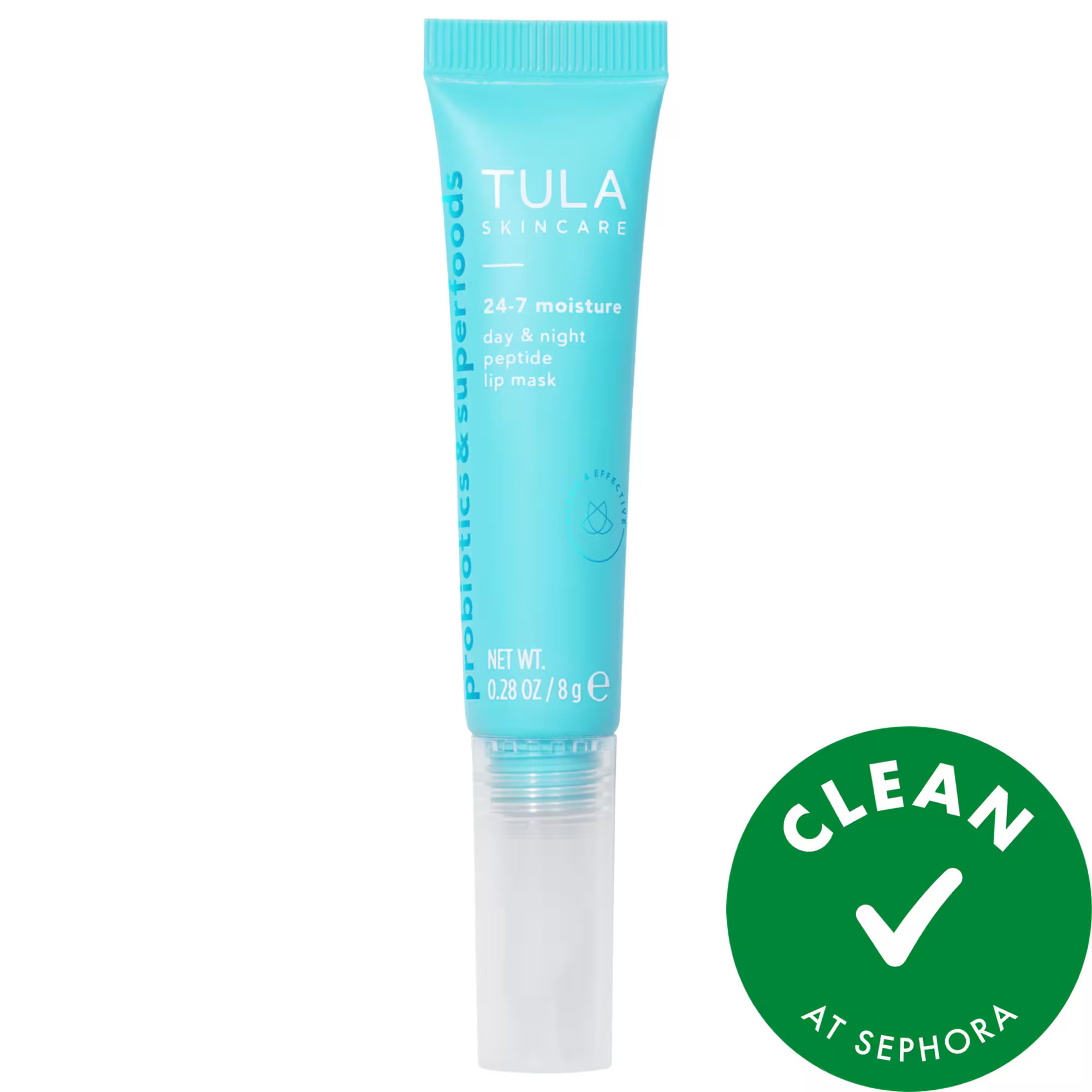 TULA Skincare 24-7 Moisture Day & Night Peptide Lip Mask 0.28 oz / 8 g | Sephora (US)