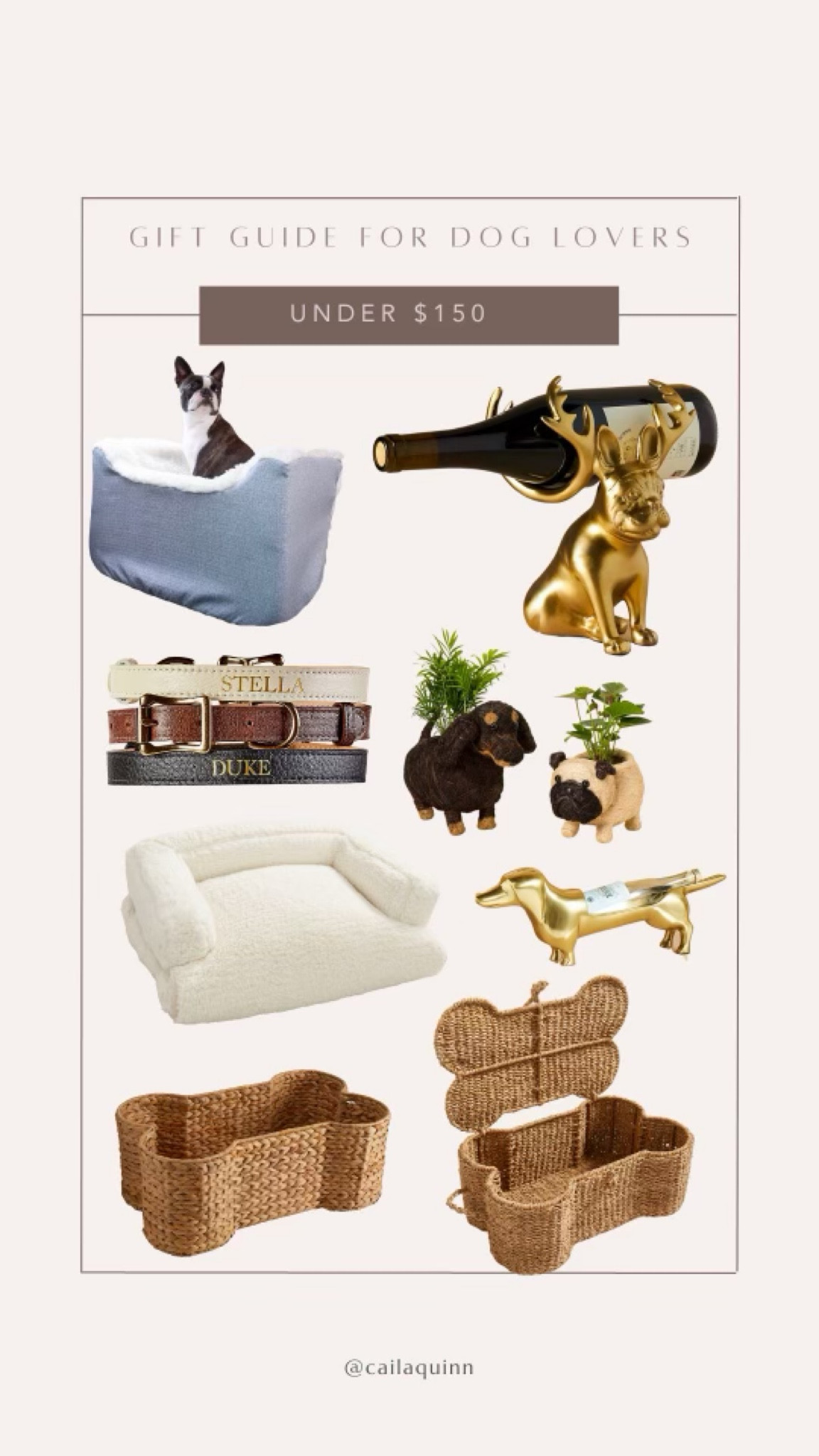 If any of your loved ones are huge dog lovers like me, here are some great holiday gift options under $150!🐶❤️

#LTKhome #LTKGiftGuide #LTKHoliday