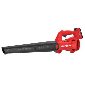 CRAFTSMAN 20-volt Max 200-CFM 90-MPH Battery Handheld Leaf Blower 2 Ah (Battery and Charger Inclu... | Lowe's