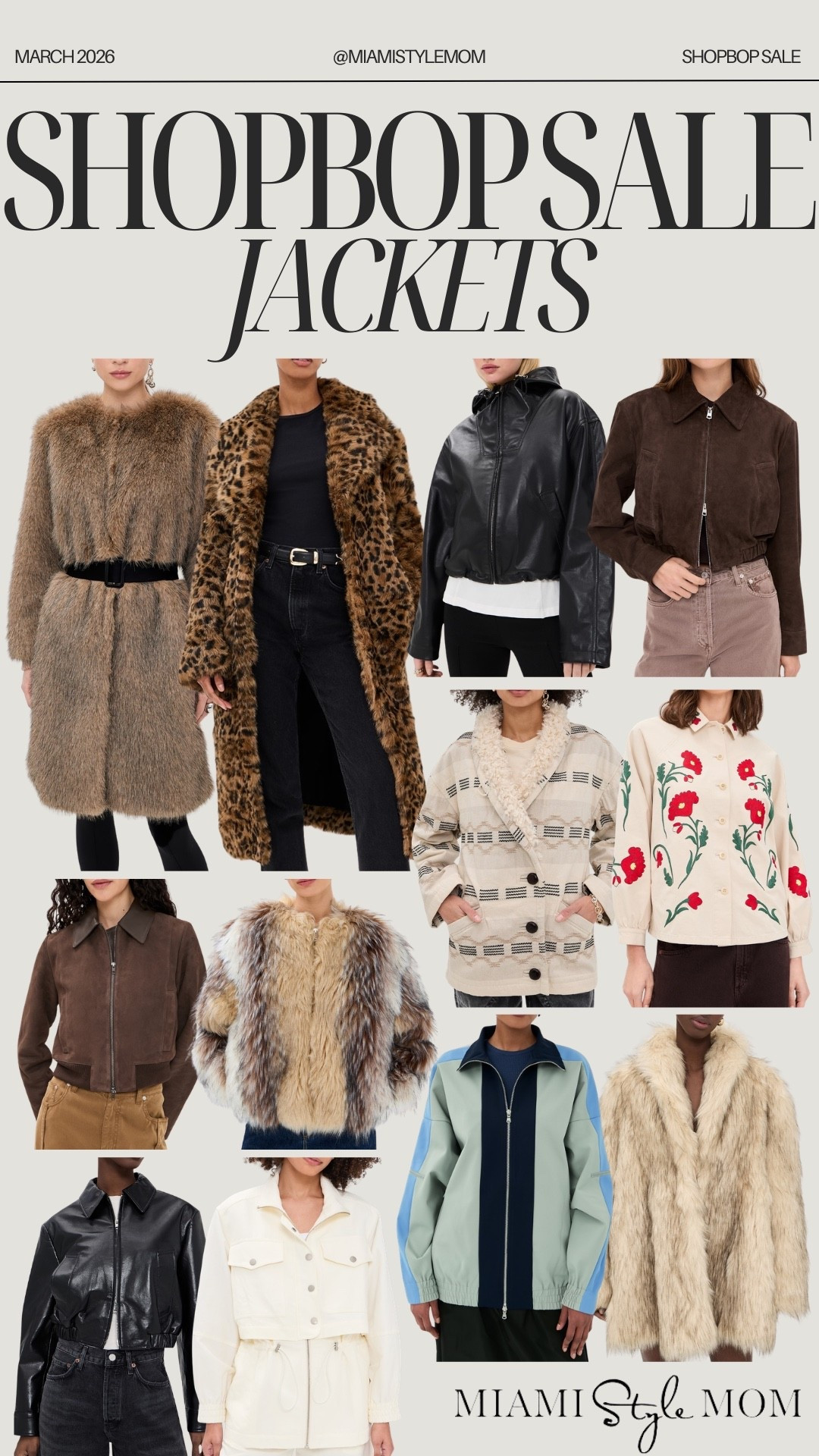Shopbop sale is live from 3/30-4/2! Use code SPRING20 for 20% off! 

Women’s fashion, spring fashion, spring style, spring outfits, spring outfit inspo, spring ootd, women’s jackets, spring jackets, spring coats, fur coat, fur jacket, cropped jacket, long coat, long jacket, suede jacket 

#LTKSeasonal #LTKSaleAlert #LTKootd