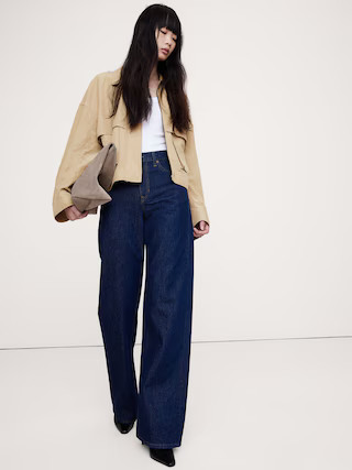 TENCEL™-Linen Shirt Jacket | Banana Republic (US)