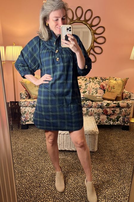 Love this plaid dress! 25% off for cyber week! Linking more from the plaid collection here!

#LTKCyberWeek