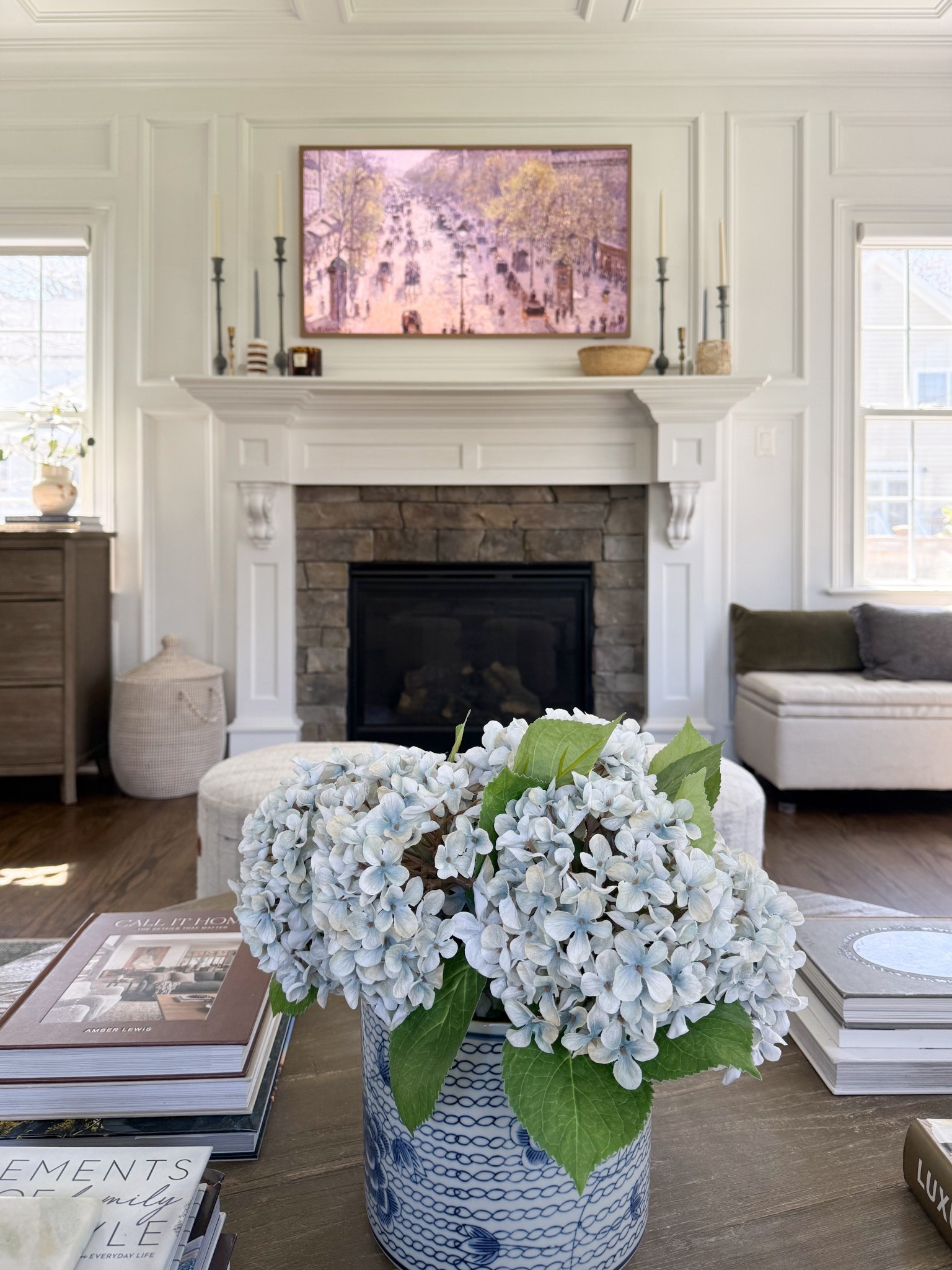 The most realistic faux hydrangeas that I’ve found (available in so many beautiful spring colors!) 

Coffee table decor, coffee table accessories, spring decor, living room inspo, modern coastal, neutral home, girlonthehudson, fireplace, frame tv 

#LTKSeasonal #LTKHome #LTKdayinmylife