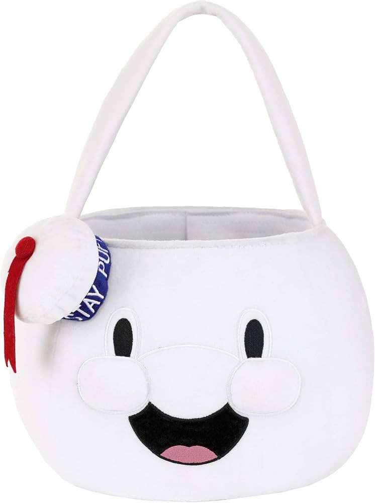 Fun Costumes Stay Puft Marshmallow Man Candy Trick or Treat Pail Standard | Amazon (US)