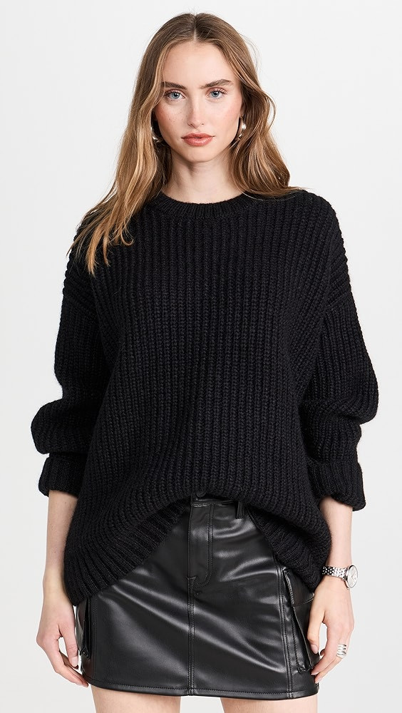 ANINE BING Sydney Crew Sweater | Shopbop | Shopbop