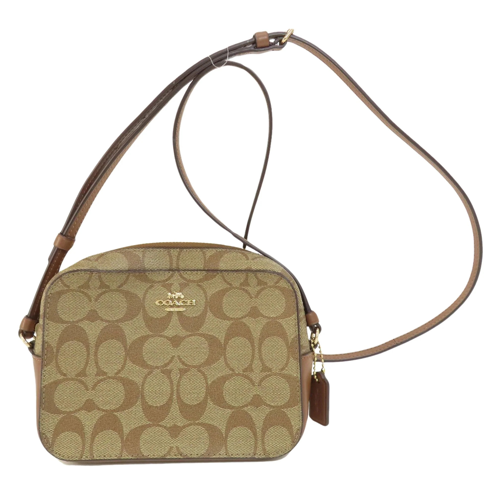 Coach Camera Canvas Shoulder Bag (Pre-Owned) | Shop Simon