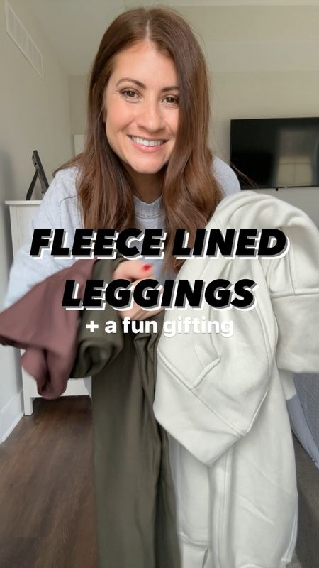 These fleece lines leggings have been a total game changer on my ‘winter vacation’! ❄️ So warm and cozy! Love the fit! 

❄️Follow me for more affordable fashion, try ons and Amazon finds! 

Wearing my true size small! Comes in length options! 

#LTKSeasonal #LTKfindsunder50 #LTKstyletip