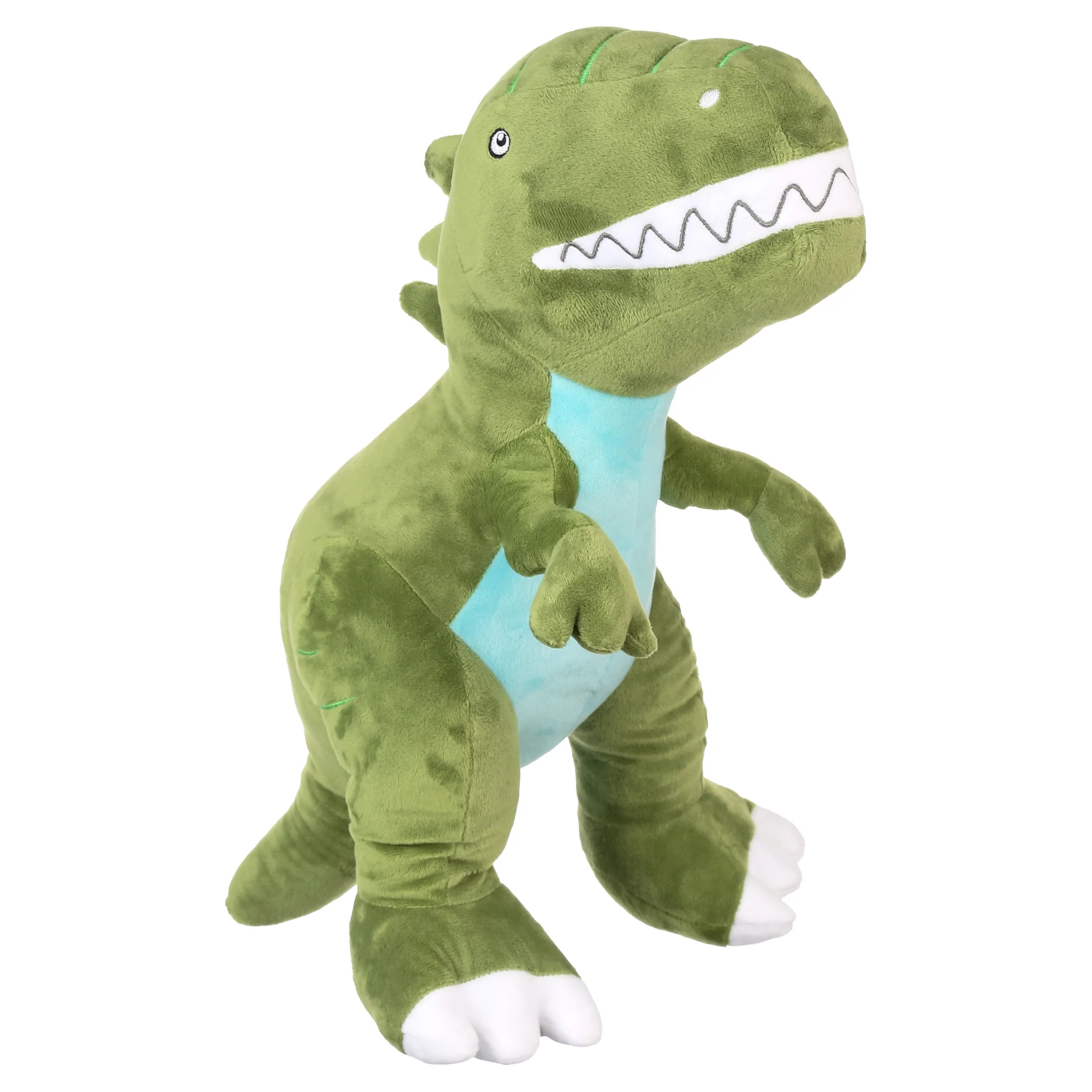 Your Zone Kids 3D Plush Figural Pillow, Dinosaur, 1 Piece, Dinosaur Shape | Walmart (US)