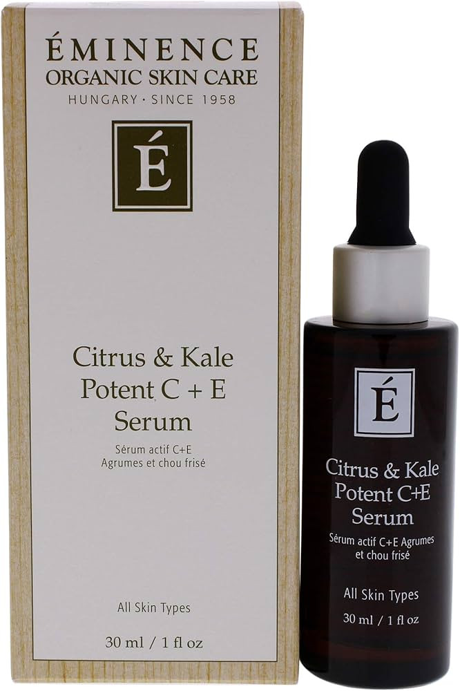 Eminence Citrus & Kale Potent C Plus E Serum, Whit, 1.01 Fl Oz | Amazon (US)