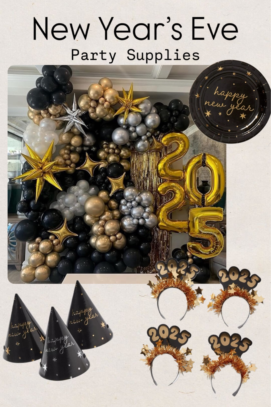 New Year’s Eve 
Disco ball party
Girls night
Party Decor
NYE party
Party decor
Party supplies
Drink pouches
Amazon 
Gold party
Party hats
Balloon arch

#LTKFindsUnder50 #LTKParties #LTKHoliday