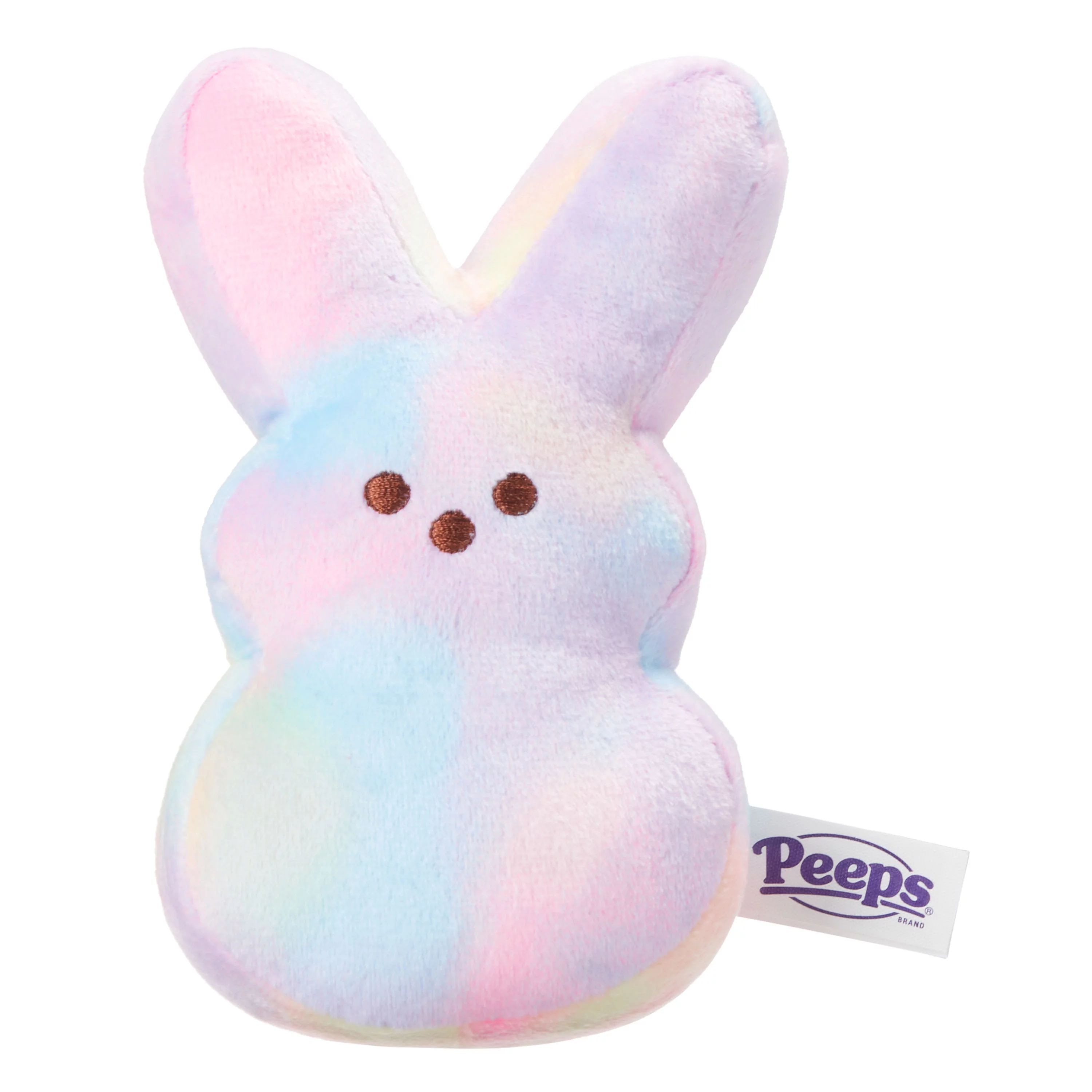 Peeps Rainbow Bunny Plush, 6in | Walmart (US)