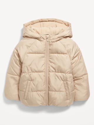 Water-Resistant Hooded Puffer Jacket for Toddler | Old Navy (CA)