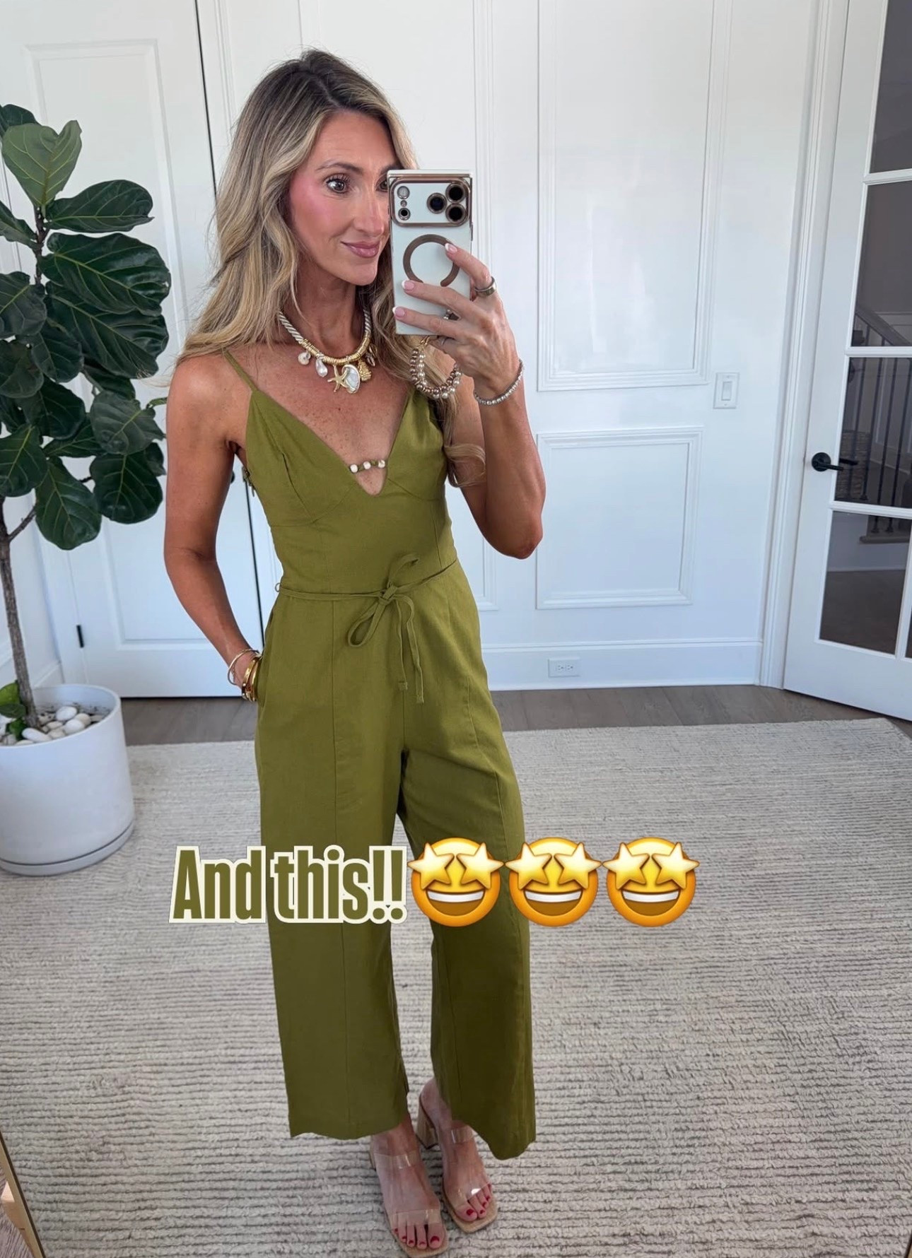 This jumpsuit from @Target looks so luxe!!

#LTKootd #LTKgrwm #LTKmomlife