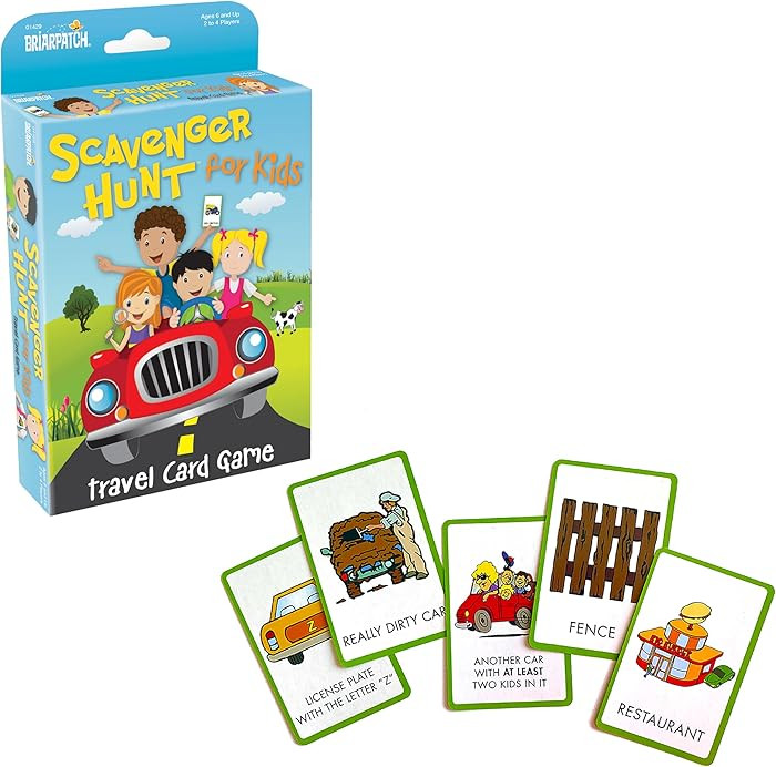 Briarpatch Travel Scavenger Hunt Card Game for Kids, Activities for Family Vacations, Road Trips ... | Amazon (US)