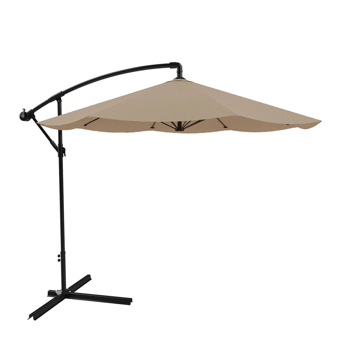 Pure Garden Tan Overhanging Patio Umbrella | Kohl's