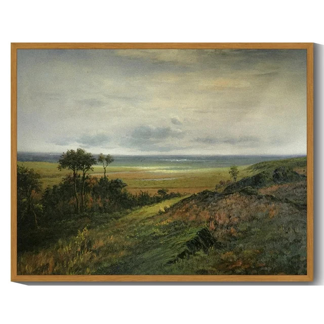 Drsoum Vintage Wilderness Wall Art 11x14in Nature Framed Classic Retro Landscape Wall Prints Farm... | Walmart (US)