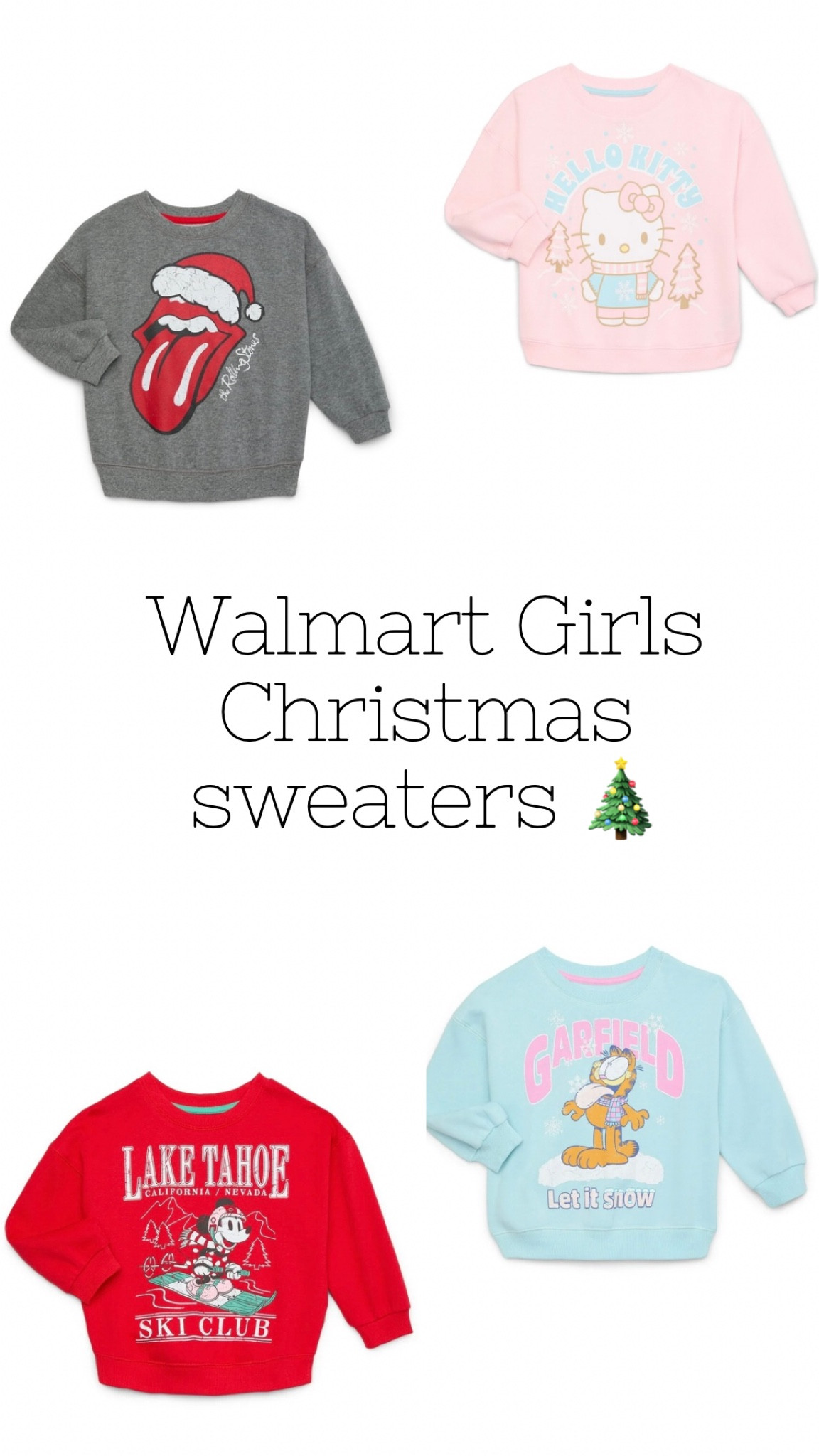 Walmart Girls Christmas Sweaters 🎄

#LTKHoliday #LTKKids #LTKFindsUnder50