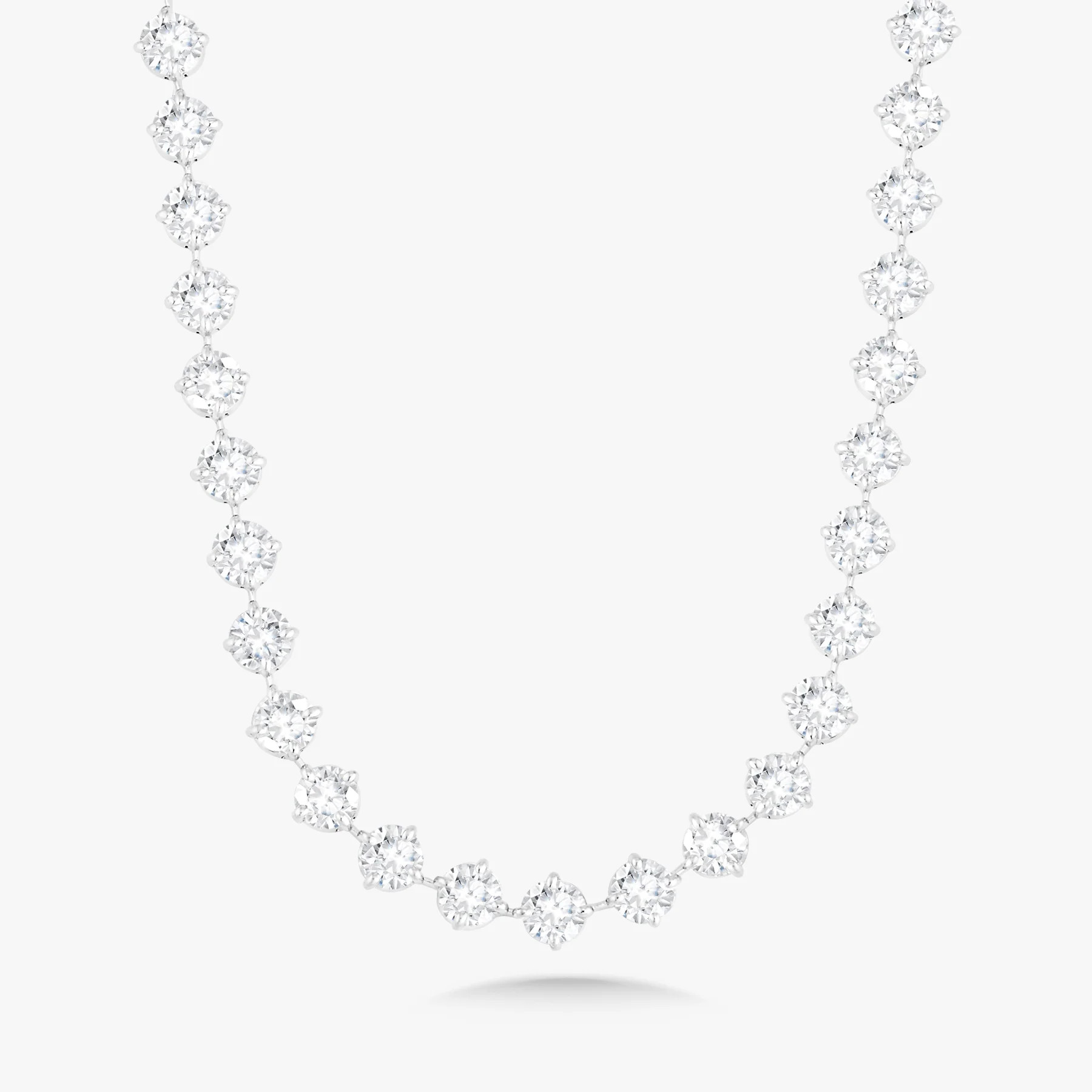 Mamas Charlie Cloud® Diamond Tennis Necklace 25.25 ctw | RW Fine Jewelry